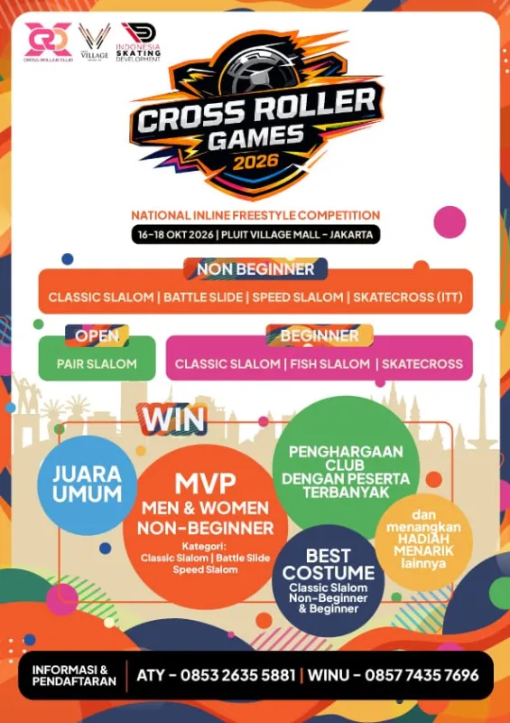 Pamflet Cross Roller Games 2026